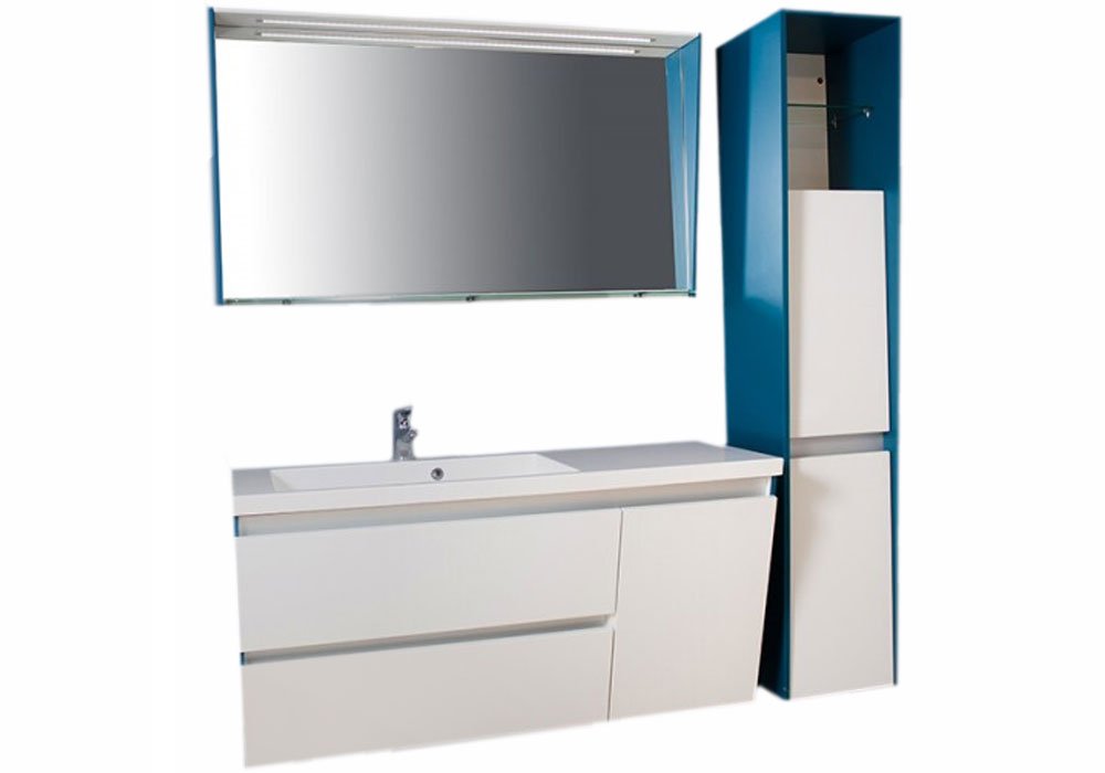  Купити Меблі для ванної кімнати Дзеркало для ванної "МC Cyprus 125" Fancy Marble