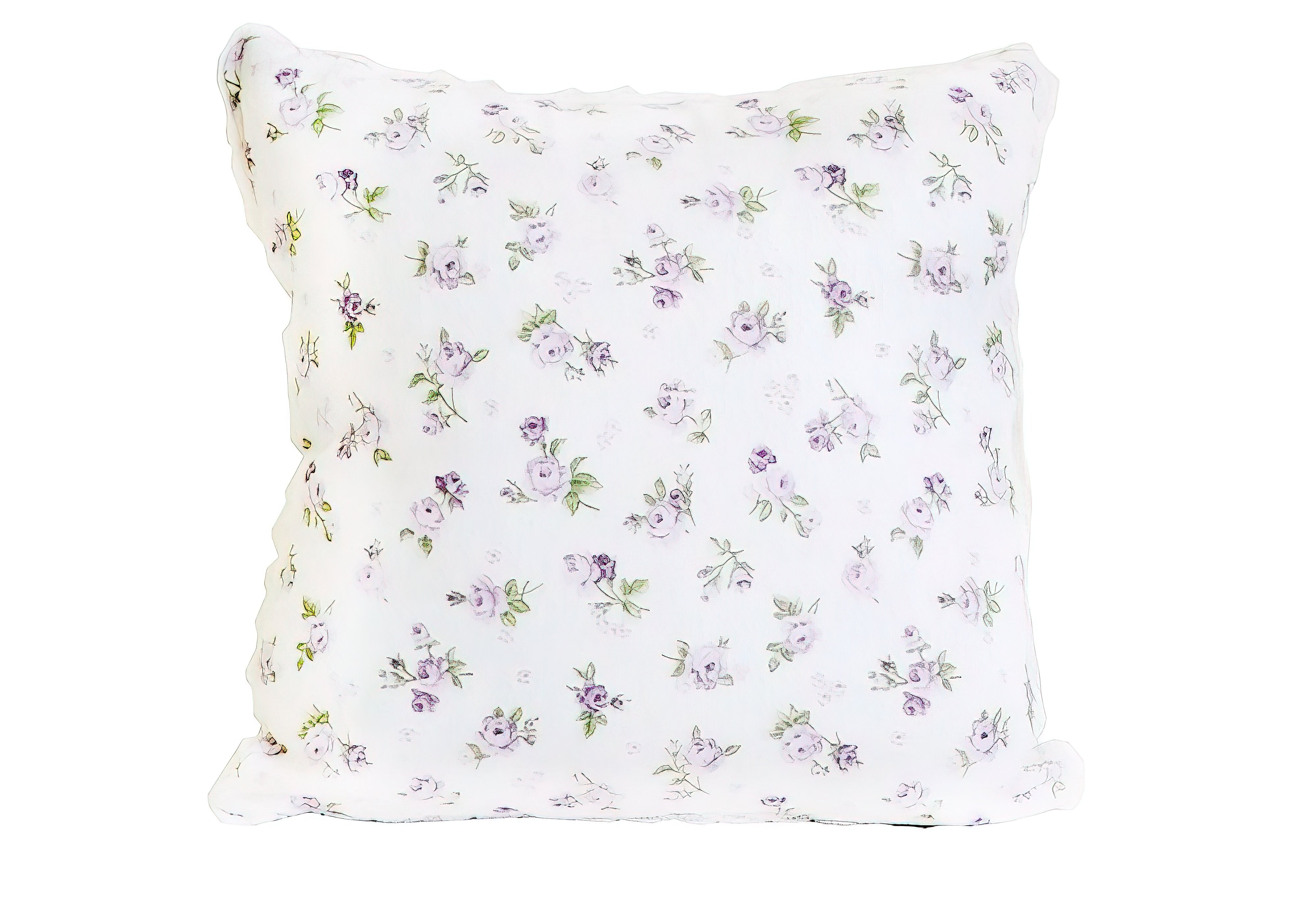 Декоративная подушка Lilac Rose Прованс, Форма Квадратная, Ширина 40см